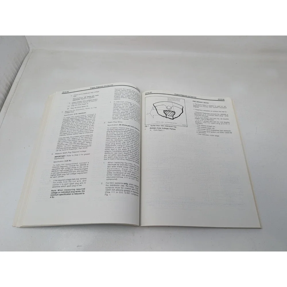 1980 Ford Car Shop‎ Manual Engine Diagnosis Emissions All Models Manual Book 2nd